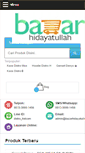 Mobile Screenshot of bazarhidayatullah.com